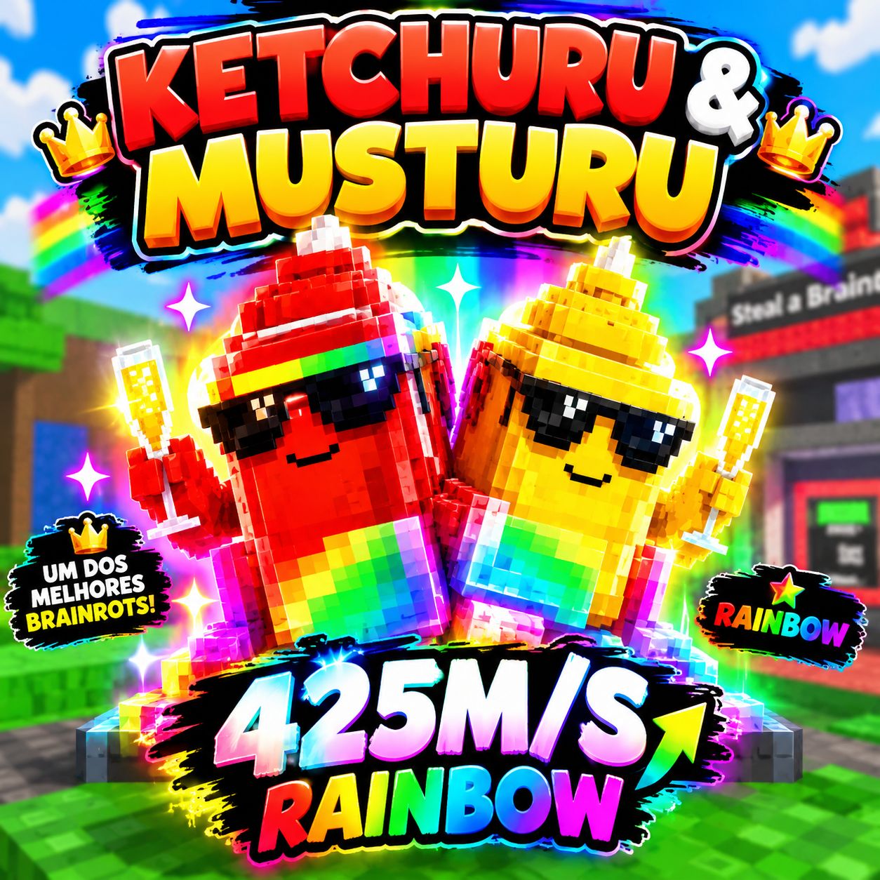 KETCHURU AND MUSTURU RAINBOW 425M/S