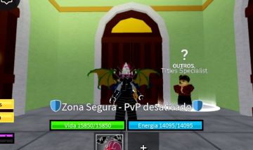 Conta de Roblox, Blox fruits King legacy, e outros.