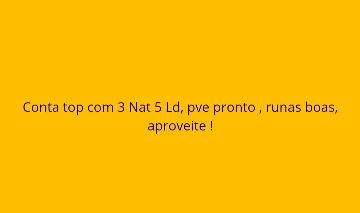Conta top Summoners war end game