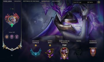 Conta com 4 skin primatica e 3 ultimate