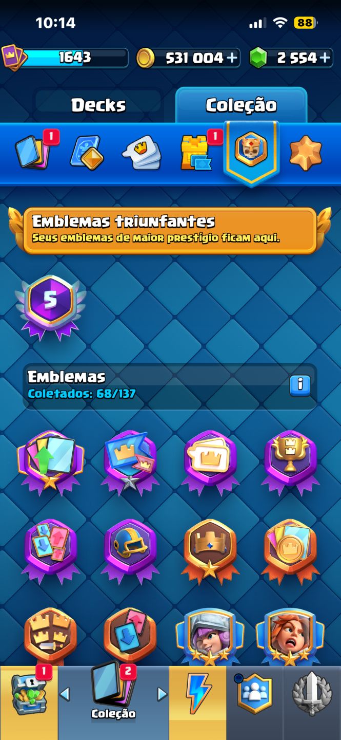 Conta clash 12k troféus