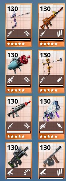ARMAS 144 PELO MENOR PREÇO. FUNCIONANDO! FORTNITE SALVE O MUNDO LEIA A DESCRIÇÃO