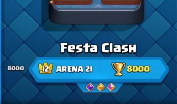 Conta de Clash Royale