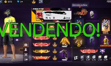 CONTA DE FREE FIRE LEVEL 62/ 7 ANOS