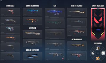 Conta de valorant full acesso com varias skins quero me desfazer