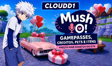 [BOMBARDINO & FIRE CAR] MushYo! - Items, Pets e Créditos