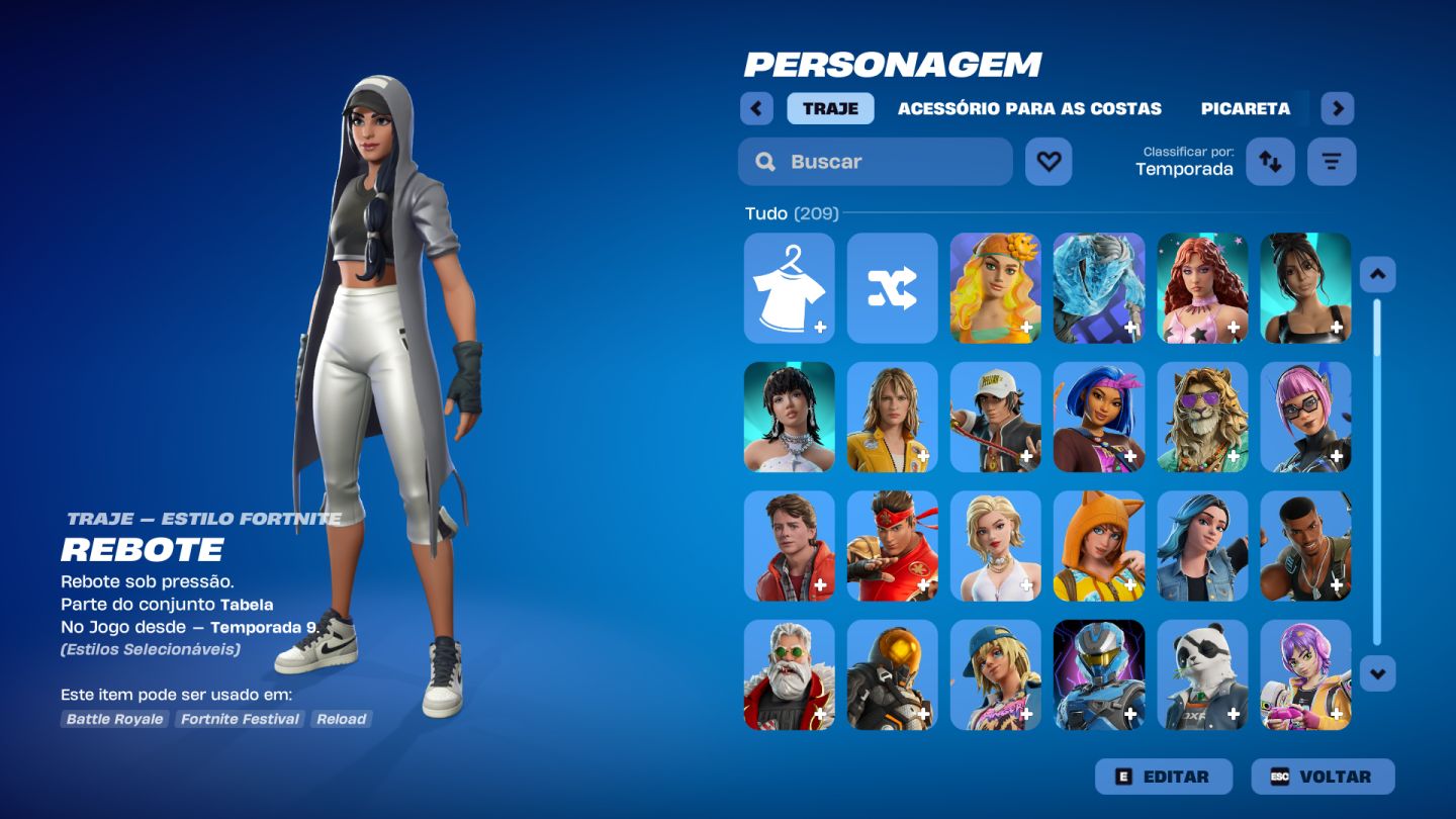 Conta de fornite muito rara com machado leviatã + ea fc 26