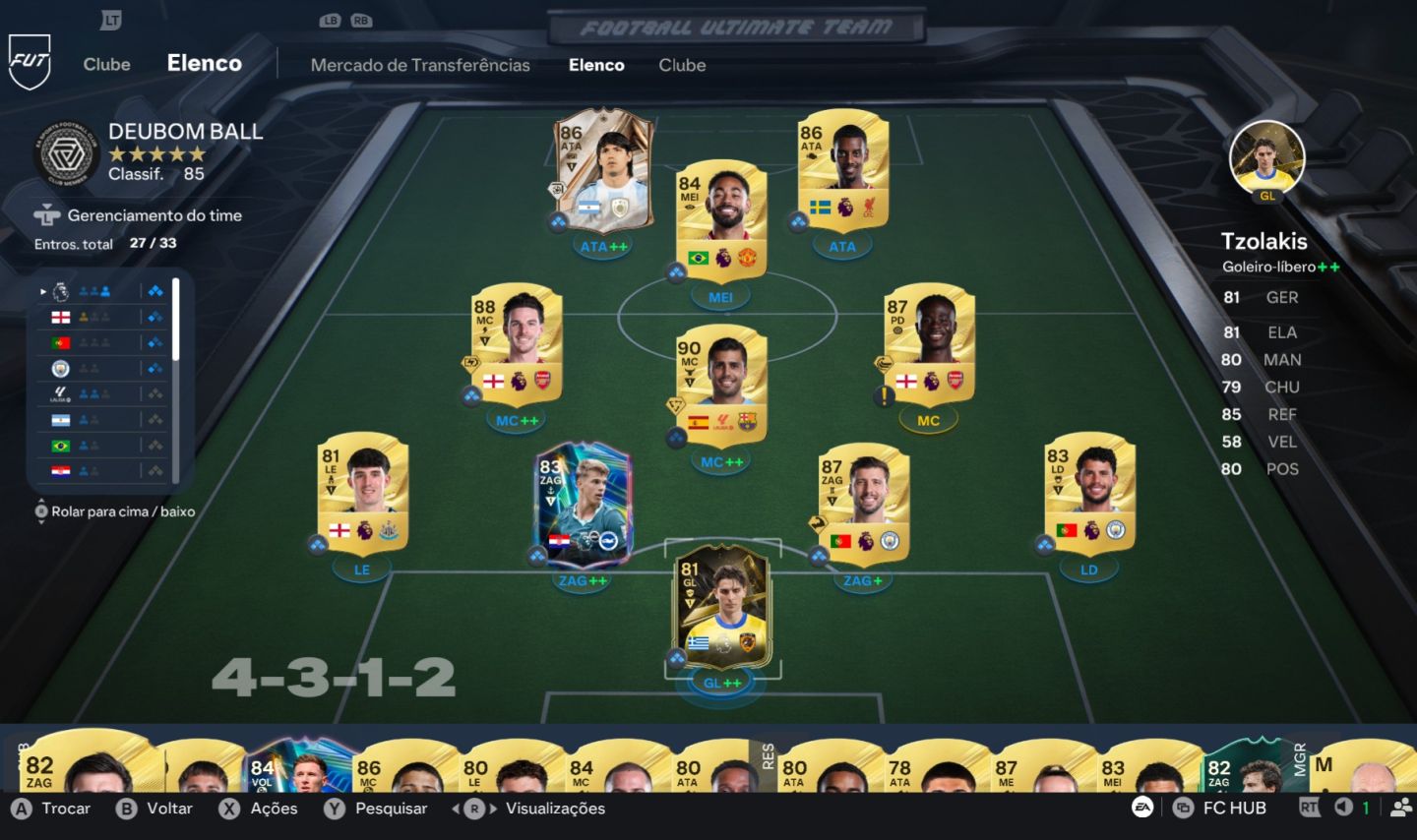 Conta FC 27 EA Play Pro Mensal