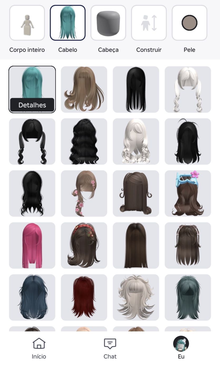 Conta Feminina Roblox Focada em skins e mm2