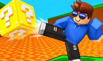 Kick a Luck Block /chute uma luck Block /baratos/(entrega rápida)+135T