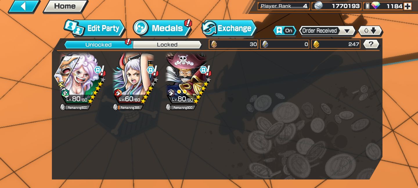 3 Personagem Ex