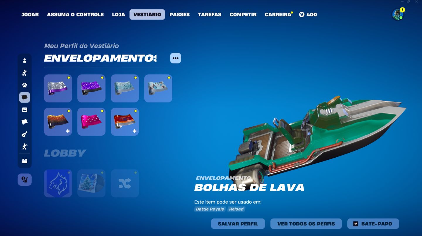 CONTA FORTNITE COM S3 E TUBARAO MAKO