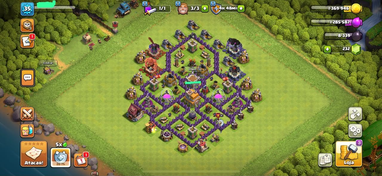 CLASH OF CLANS CV7