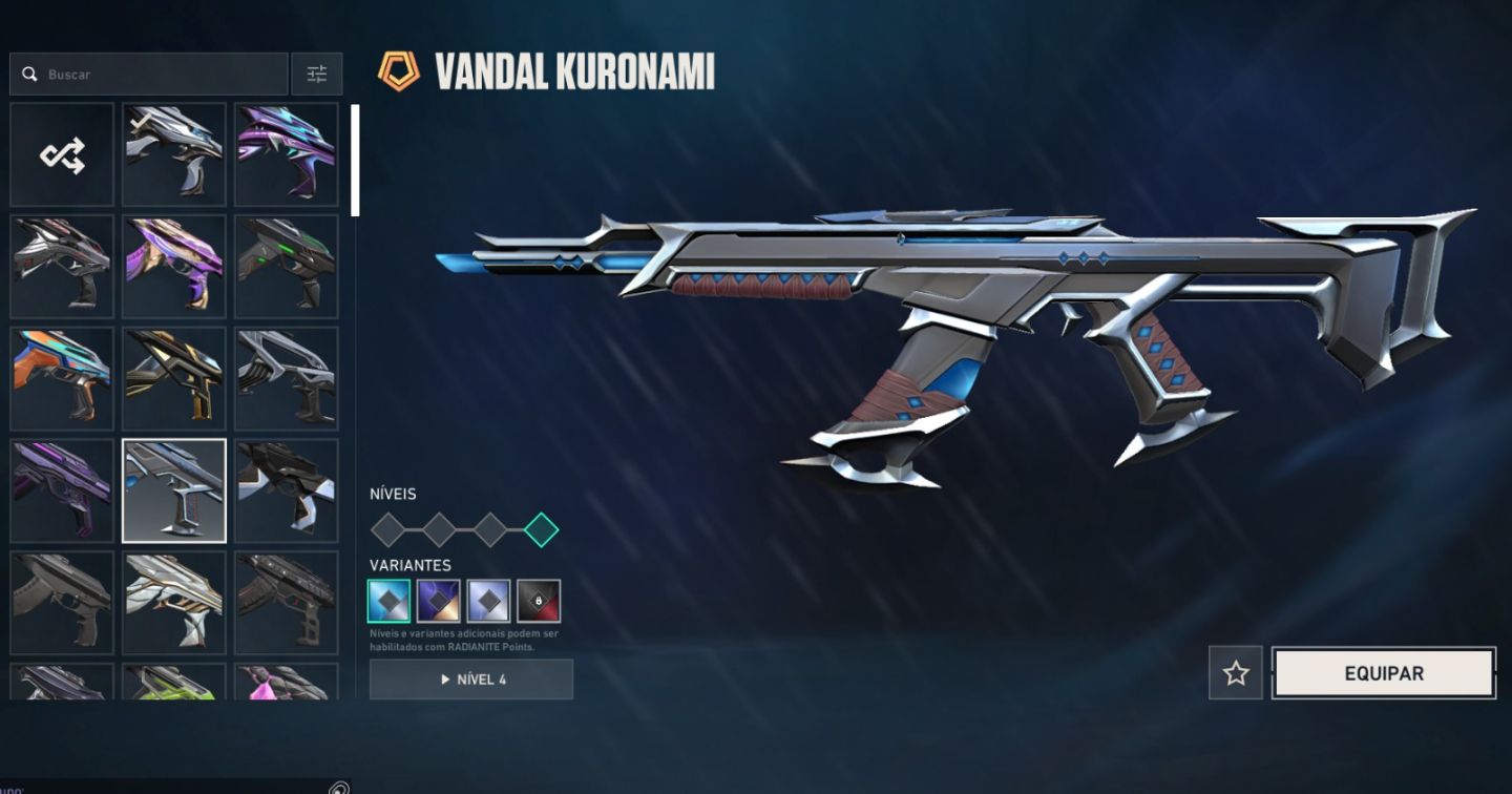 CONTA VALORANT 55 SKINS COMPRADAS 12 PACOTES FULL