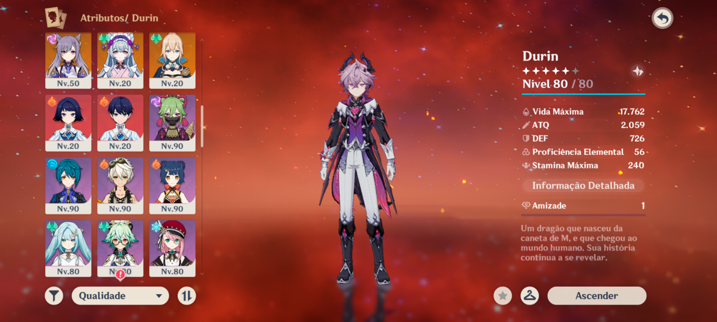 CONTA GENSHIN AR 60 ENDGAME + HONKAI STAR RAIL NIVEL 51