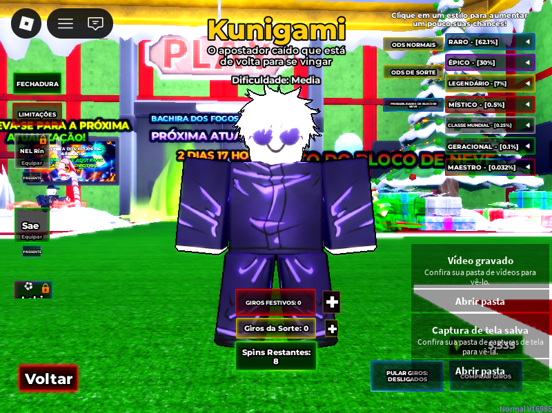 Conta roblox com +1600Robux investidos!