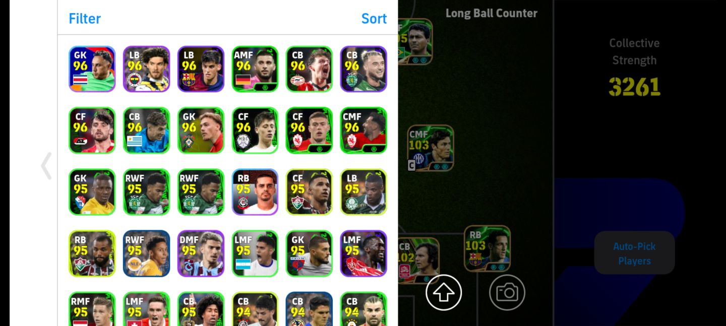 CONTA DE EFOOTBALL COM FORÇA DE 3261 SOMENTE KONAMI ID TA NO PRECINHO