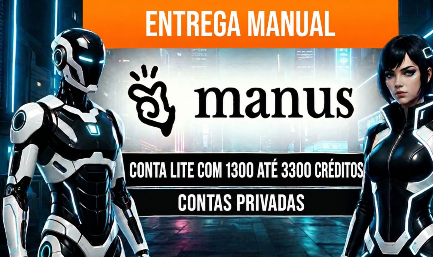 CONTAS MANUS.IM LITE ( FREE ) - 1300 ATÉ 3300 CRÉDITOS DISPONÍVEIS!