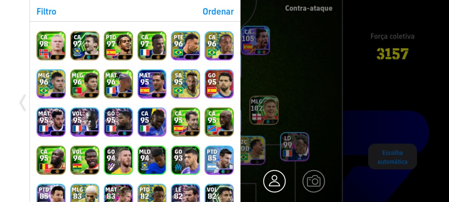 CONTA ABSURDA EFOOTBALL PACK DO BRASIL COMPLETO PACK DA FRANÇA + FERRAN TORRES