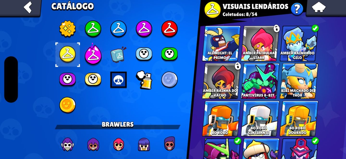Conta de BRAWL STAR de SUPERCELL ID