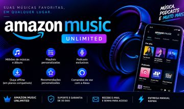 AMAZON MUSIC UNLIMITED 30 DIAS