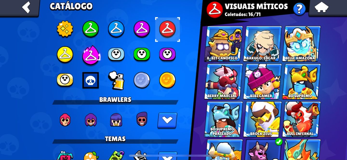 CONTA BRAWL STARS ANTIGA 2019 - COLECIONADOR + ENDGAME | FULL ACESSO