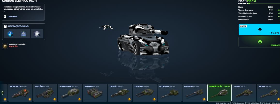 Contas tankionline