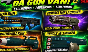 Carros e armas muito top no gta 5 online enchad