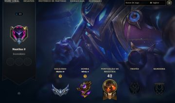 Conta LoL Smurf com 2 skins lendárias
