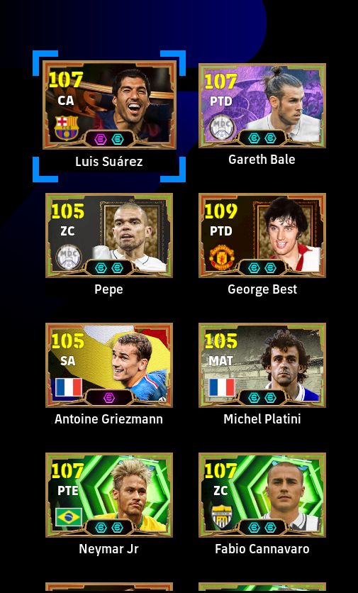 CONTA STEAM eFootball | Buffon 108, Adriano 107, Messi 109, Hazard 109 | Força