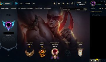 CONTA LEAGUE OF LEGENDS (VEM COM VALORANT JUNTO) TUDO FULL ACESSO.
