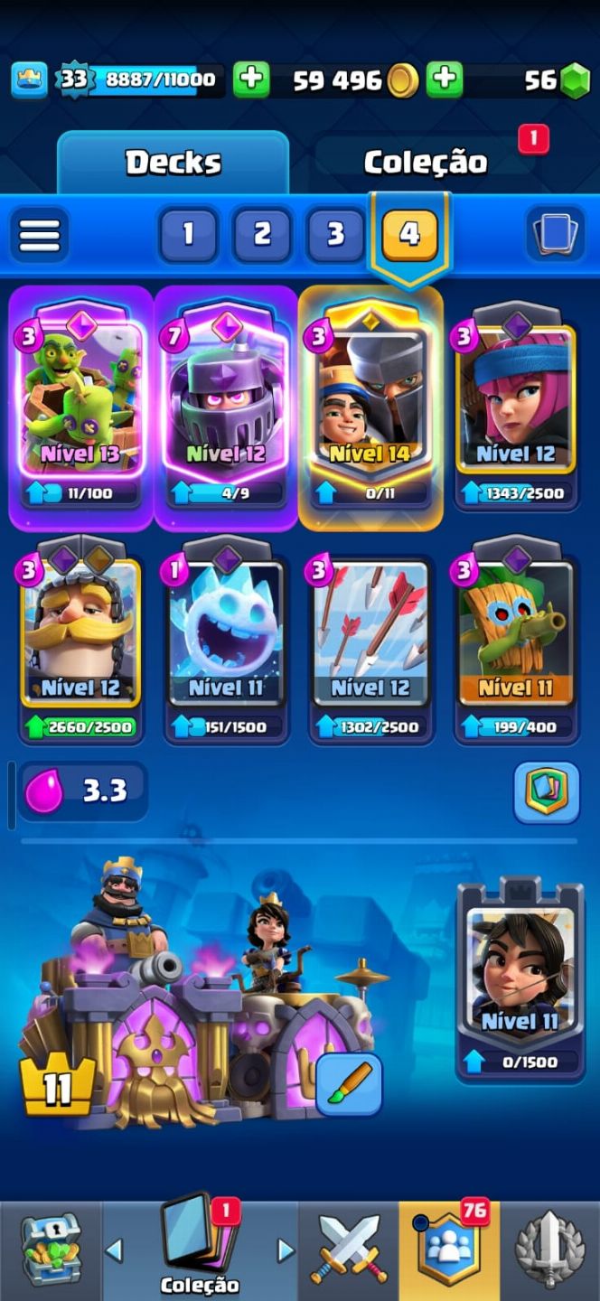 Conta Completa de Clash Royale