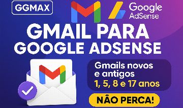 Gmail Antigo e Novo p/ Ads IP BR | Contas Seguras de 1 a 17 Anos