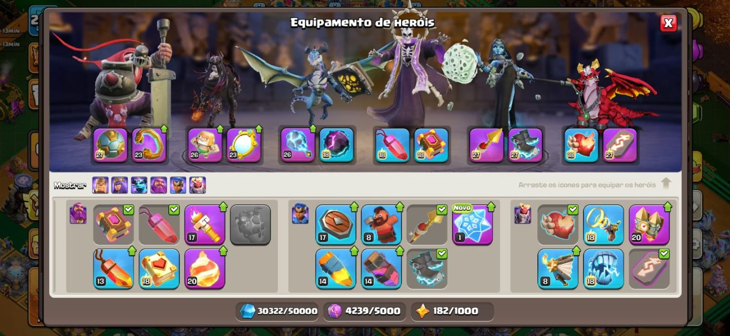 CV18 90% FULL VARIAS SKINS