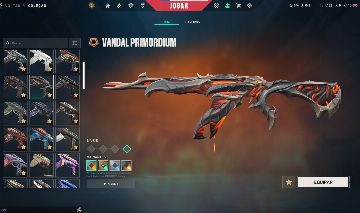 Conta Valorant Vandal primordium , faca Champions