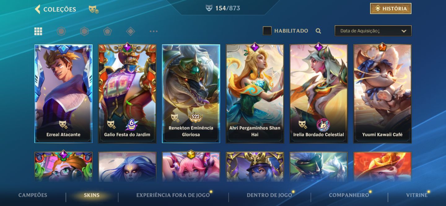 Conta Wild Rift