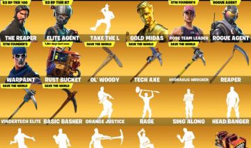 CONTA DE FORTNITE SEASON 3 COMPLETA FULL ACESSO
