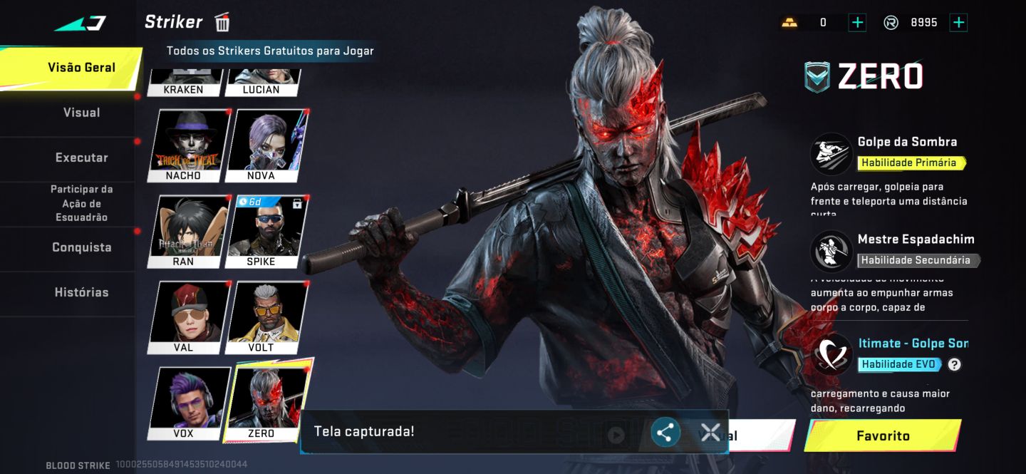 Blood strike pra sair logo