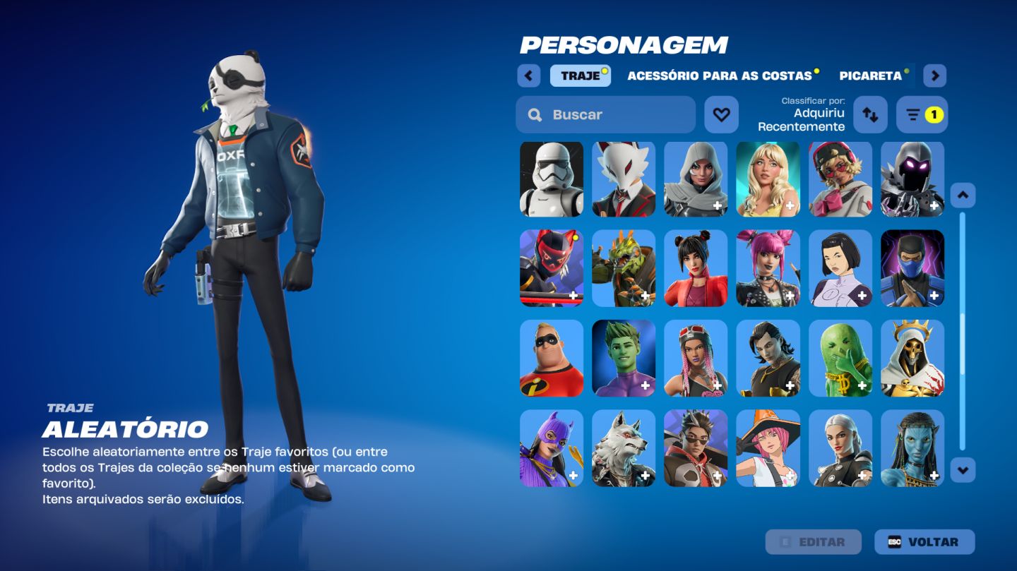 CONTA EPIC GAMES BIBLIOTECA GIGANTE, FORTNITE, ROCKET LEAGUE