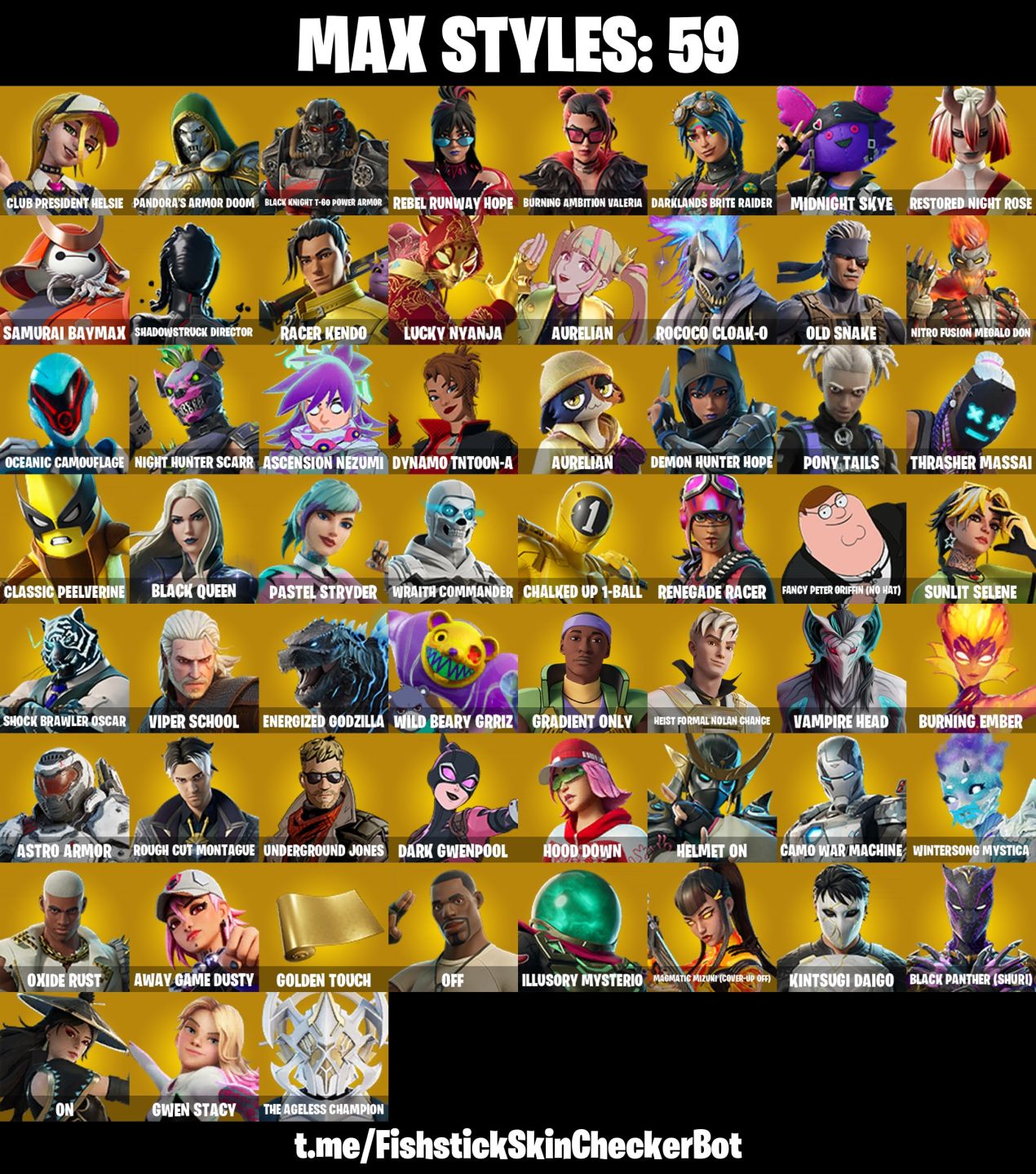 Conta Fortnite com Optimus Prime | The Ageless | Renzo the Destroyer e 102 Skins