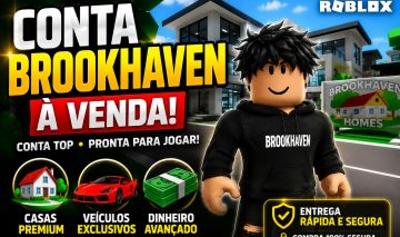 Conta boa de brookhaven a venda com premium.