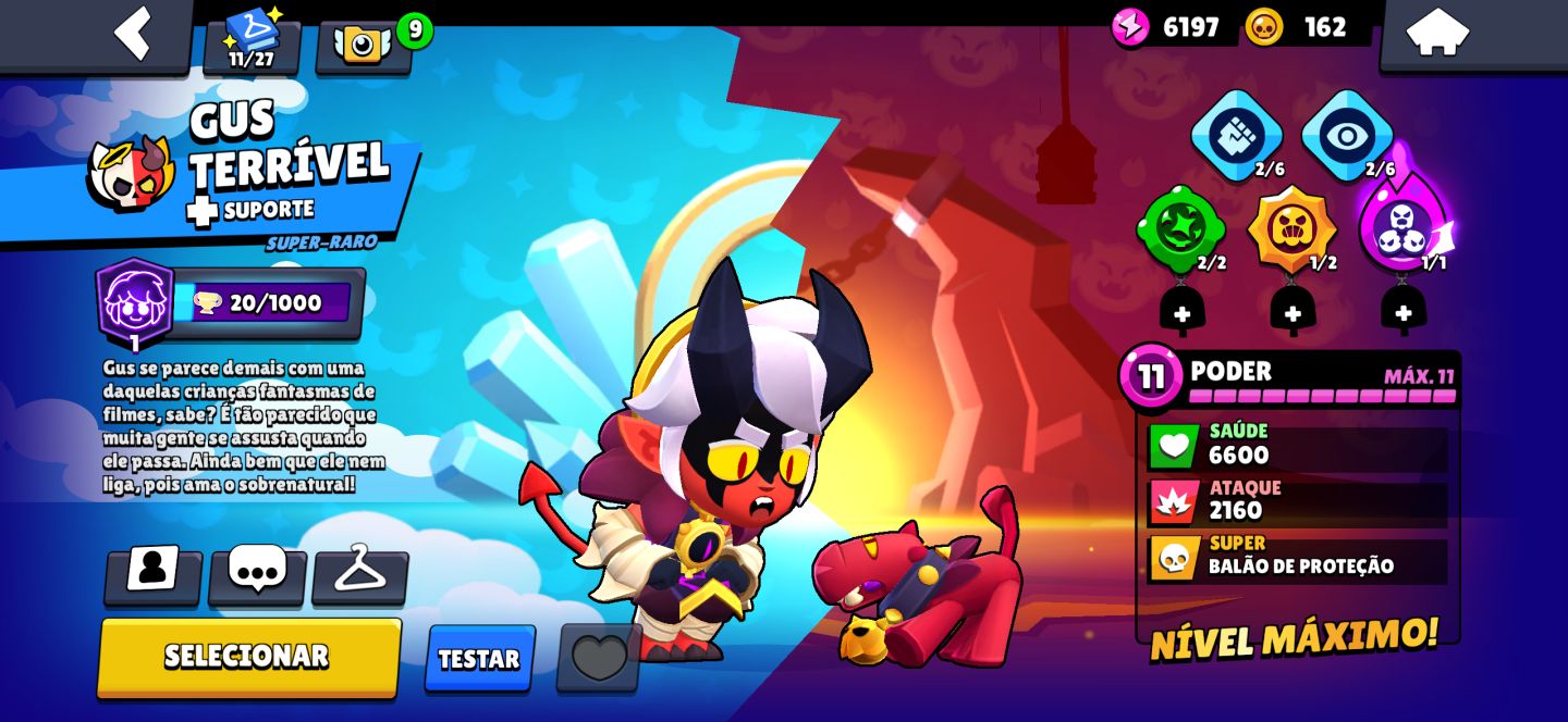 Conta brawl stars full, com varias skins exclusivas que não voltam mais, 50k+