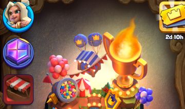Conta de Clash Royale com 8000 troféus e 7 Cartas Evo