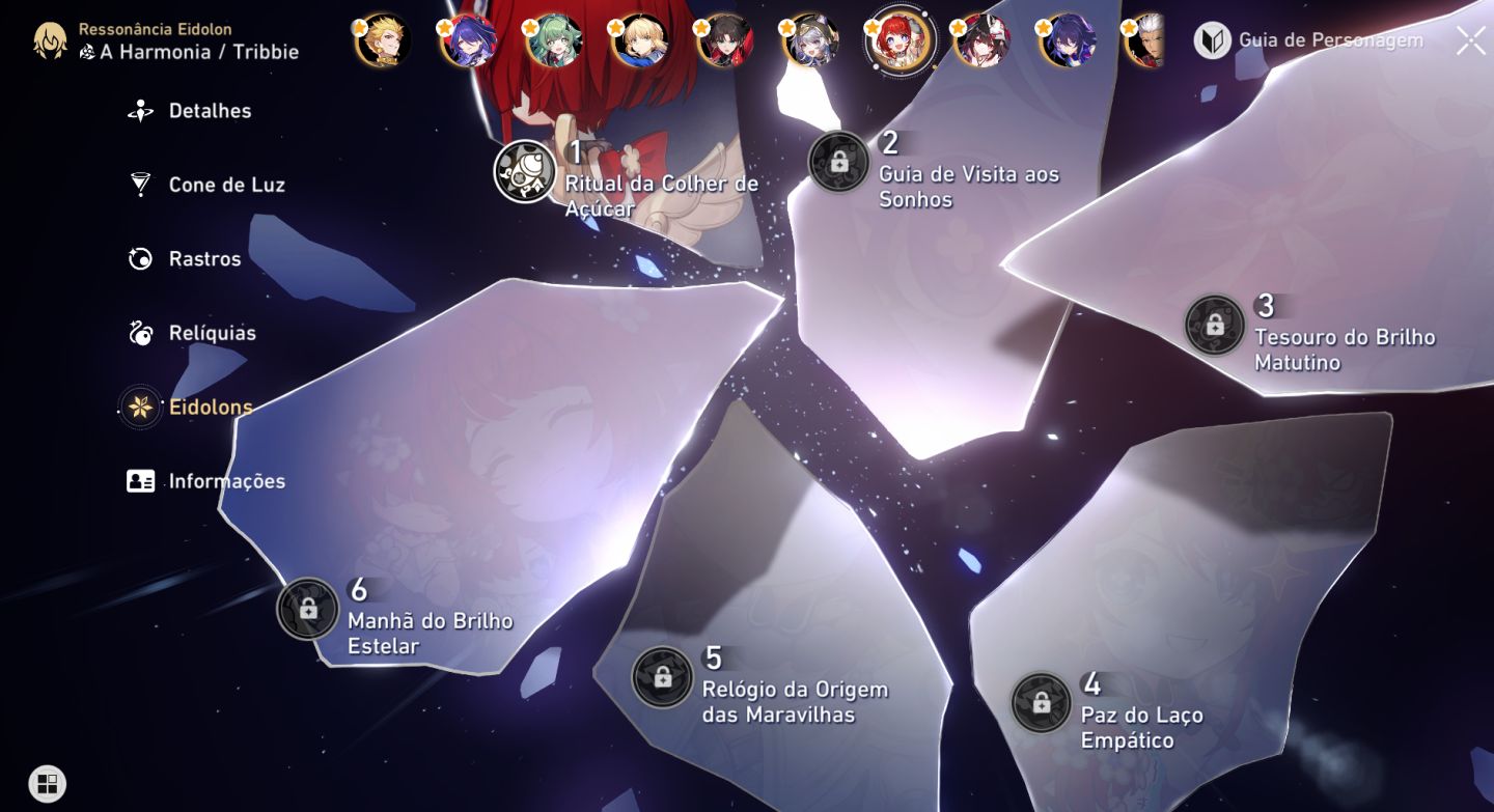 Honkai: Star Rail Conta Endgame Completa | 43 T5 | 35 Limitados | Cyrene e2