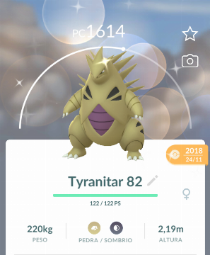 Tyranitar | Pokemon GO - PokéBase