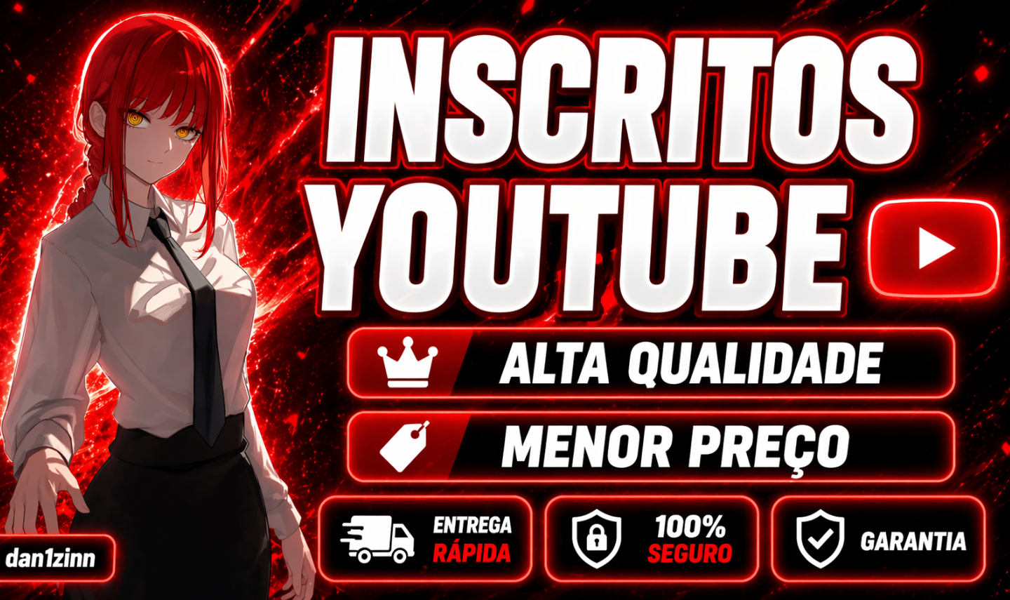 [MENOR PREÇO DO SITE] INSCRITOS NO YOUTUBE | LIKES | VIEWS | SHORTS | GARANTIA