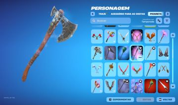 CONTA DE FORTNITE COM ITENS RAROS ( desde da season 3, machado leviatan )
