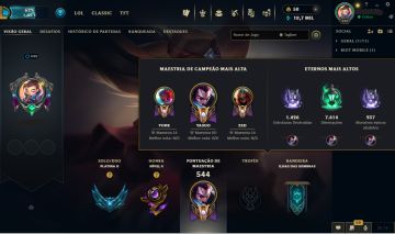 Conta LOL e Valorant - 240 Skins, Nivel 440, MMR Platina/Esmeralda(LOL e VAVA)
