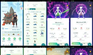Pokemon go LVL 56 | Mewtwo 100% | 11 LENDÁRI| Mewtwo shiny | 1.3M DUST F070