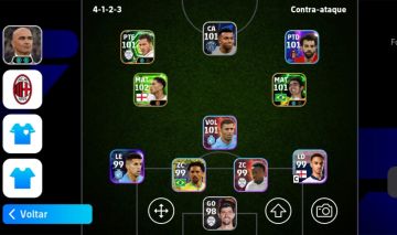 CONTA EFOOTBALL COM DIVERSOS JOGADORES RAROS
